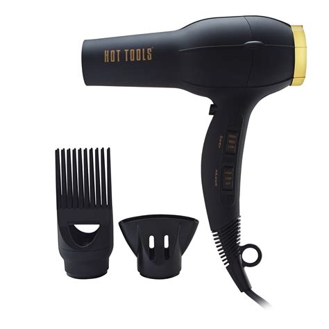 Hot Tools Professional Touch Of Gold Salon Turbo Ionic Dryer Model No GLD Walmart