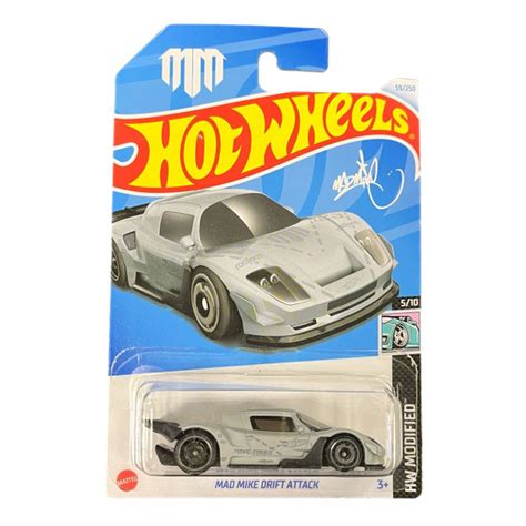 Hot Wheels металлическая машинка коллекционная в масштабе 1 64 MAD MIKE DRIFT купить с