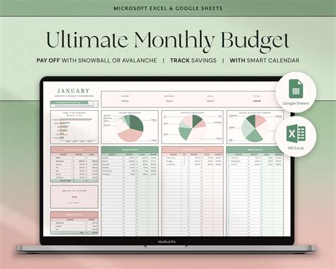 Microsoft Excel Budget Templates