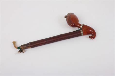 Ancienne Pipe En Bois Bruy Re Emma S Etikette