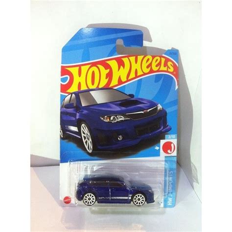 Jual Hot Wheels HW J Imports Subaru WRX STI Blue MATTEL