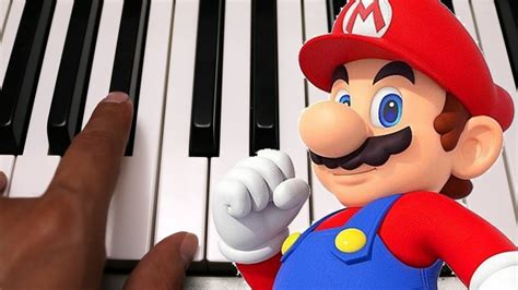 Super Mario Bros Theme Piano Tutorial Notas Musicales Youtube