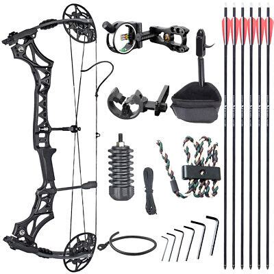 Junxing M128 Compound Bow 40 60 RH IBO340FPS Hunting Target EBay