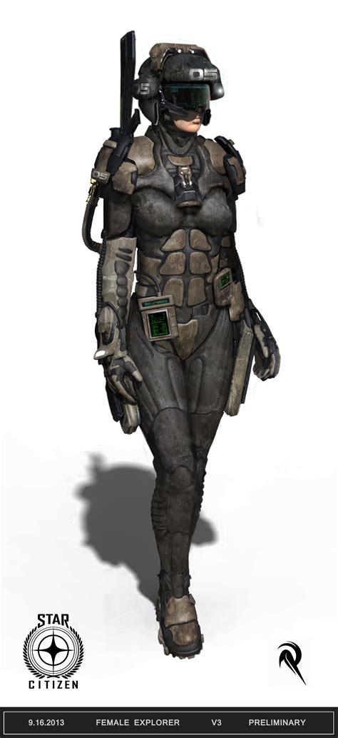 Star Citizen Character Concept Art Album On Imgur Sci Fi Armor Power