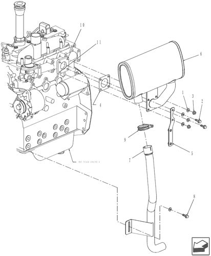 Tc45d 4 Cyl Compact Tractor North America 101 1205 0207