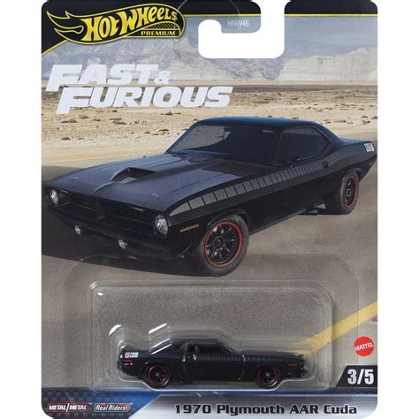 Mattel Hot Wheels Fast And Furious 1970 Plymouth AAR Cuda HNW46 HYP68 Toys Shop Gr