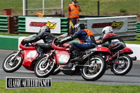 British Historic Racing Mallory Park Classic Motorbikes