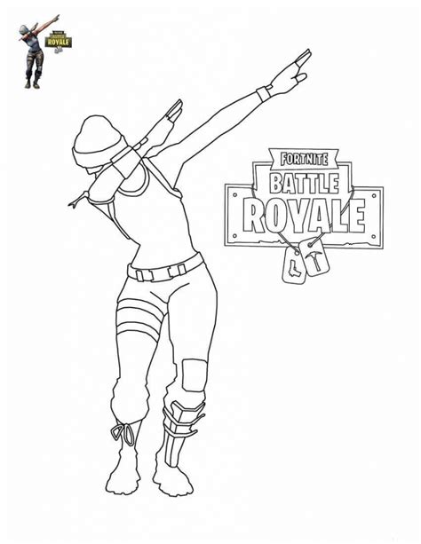 Free Printable Fortnite Coloring Pages