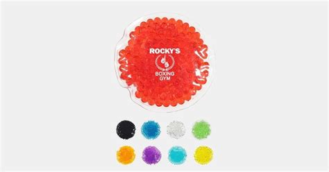 Round Hot Cold Gel Pack With Your Logo Minithrowballs