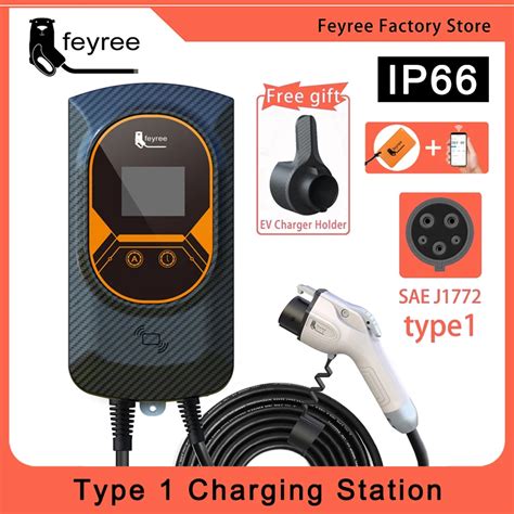 Feyree Ev Charger Type Evse Wallbox A Kw A Kw A Kw