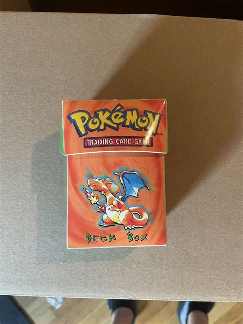 Mavin Used Pokemon Deck Box Charizard Base Set Wizards Wotc Rare