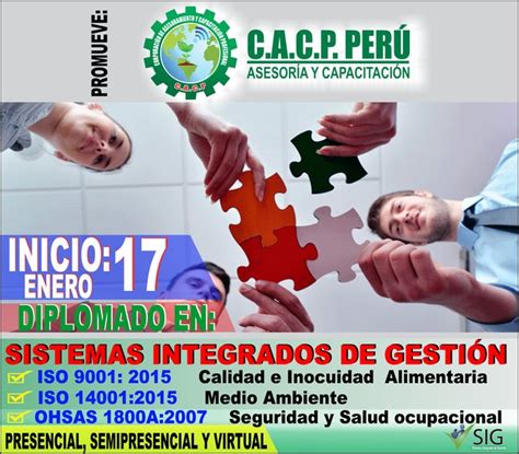 Cacp Perú Diplomado Sistemas Integrados De Gestión