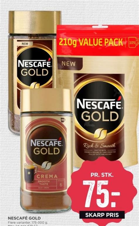 Nescafe Gold Instant Kaffe Meny Februar Alle Tilbudsavis