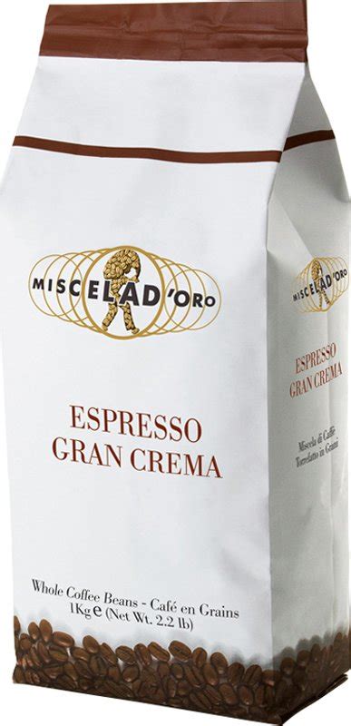 Miscela DOro Gran Crema zrnková 1 kg od 860 Kč Zbozi cz