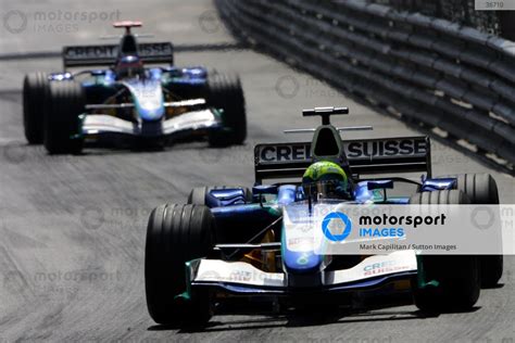 Felipe Massa Bra Sauber Petronas C And Jacques Villeneuve Cdn