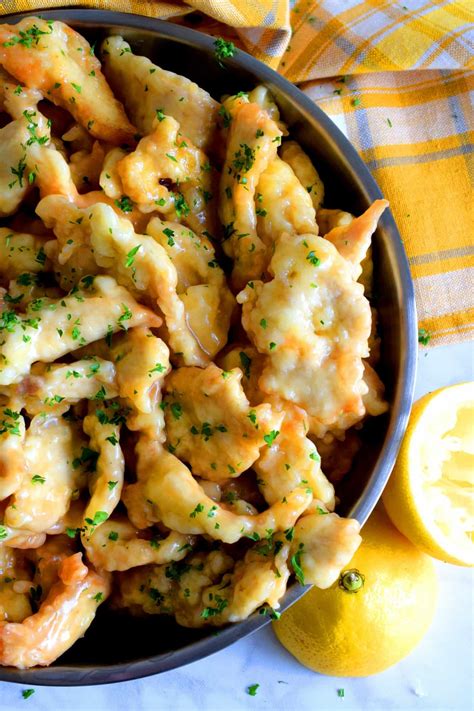 Chinese Buffet Style Lemon Chicken - Lord Byron's Kitchen