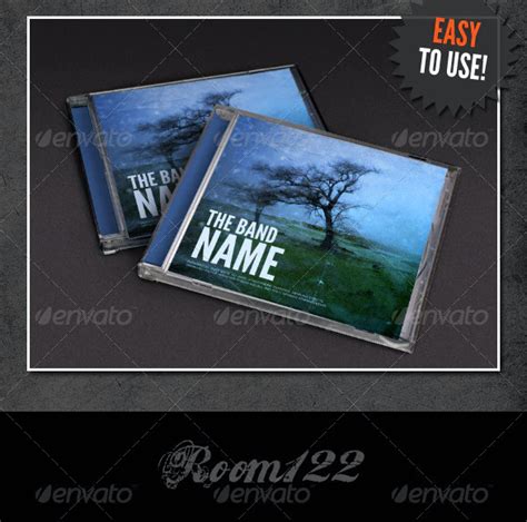 25+ Stunning Album Cover Mockup Free PSD Templates