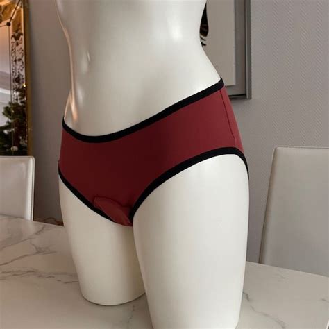 Kit Box Culotte Slip Menstruelle Bordeaux Idonim Lingerie