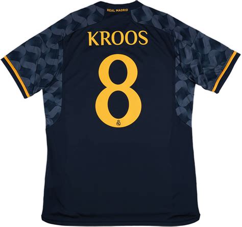 2023 24 Real Madrid Away Shirt Kroos 8