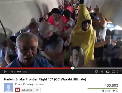 Shakes On A Plane Faa Probes Harlem Shake On Frontier Flight