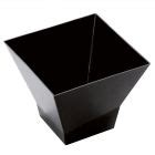 Verrines Pagode Plastique R Utilisable Noir Cl