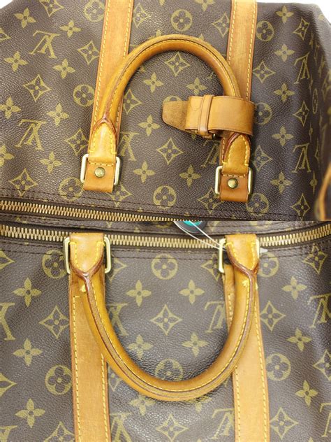 Louis Vuitton Keepall 45 Monogram Bandouliere Duffle Travel Bag