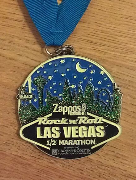 Rock 'n' Roll Las Vegas Marathon & Half Marathon Medals (2011) - Run It Fast®Run It Fast®