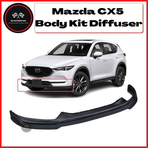 Mazda CX5 CX 5 Bodykit Body Kit Front Skirt Lip Diffuser Black