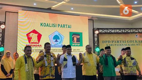 Dpd Golkar Deklarasi Koalisi Dengan Gerindra Dan Ppp Usung Asep Japar