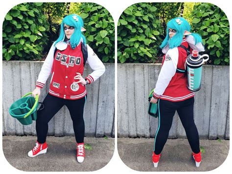 Self Inking Cosplay From Splatoon At Sakura Con 2019 Rsplatoon