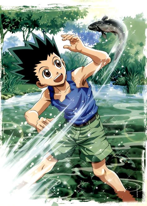 Anime Hunter X Hunter Gon Poster By Team Awesome Displate Hunter