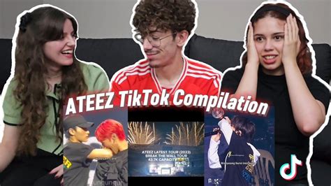 Ateez Tiktoks Reaction Compilation Youtube