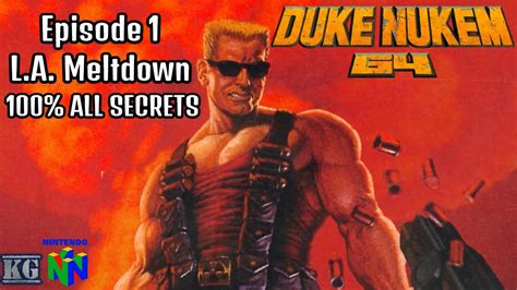 Duke Nukem Ep L A Meltdown N All Secrets Longplay