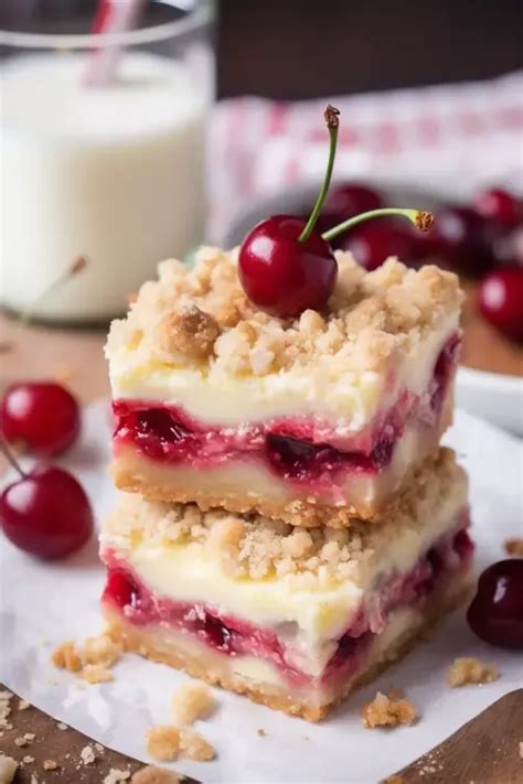 Cream Cheese Cherry Pie Crumb Bars Artofit