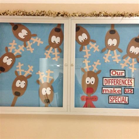 Reindeer bulletin board - The Applicious Teacher