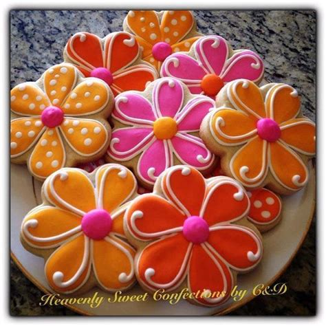 Spring Flower Sugar Cookies Flower Sugar Cookies Flower Cookies