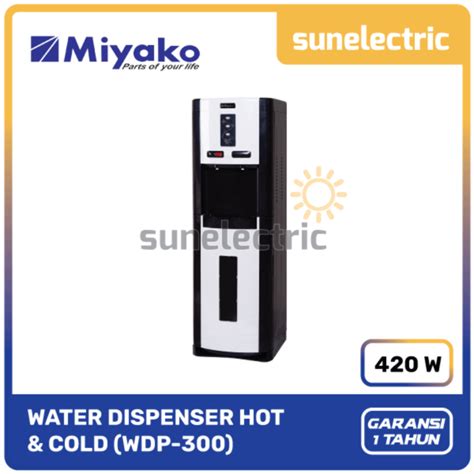 Miyako WDP 300 Dispenser Hot Dan Cool Dispenser Galon Bawah WDP 300 WDP300 Lazada Indonesia