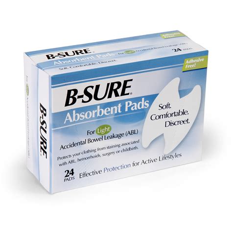 Buy B Sure Anal Leakage Pads Box Pads Online At Desertcartuae