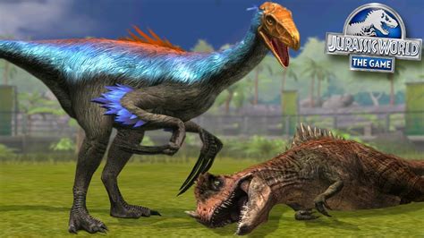 Therizinosaurus Gen 2 Reached Max Jurassic Dominion Jurassic World The Game Hoorikz Youtube