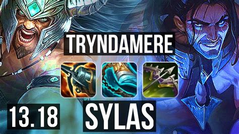 Trynda Vs Sylas Top Rank 4 Trynda 6 Solo Kills Na Challenger