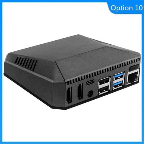 Option 10 Boîtier Argon One V2 pour Raspberry Pi 4 refroidissement