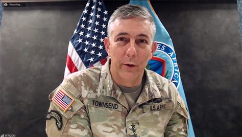 General Stephen J Townsend Commander Us Africa Command