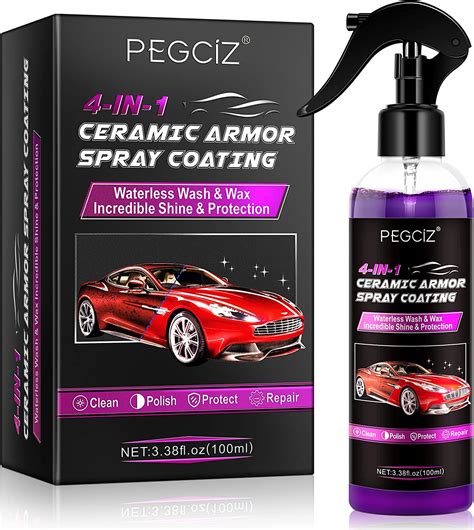 4 In 1 Ceramic Car Coating Spray Car Scratch Repair Spray 100ml