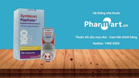 Thuốc bột Symbicort Rapihaler Điều trị bệnh hen phế quản và COPD hộp