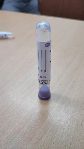 Plastic Blood Collection Tube Edta K For Clinical At Rs Piece In