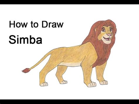 Lion King Simba Drawings