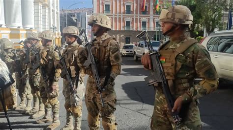 El Presidente De Bolivia Denuncia Un Intento De Golpe De Estado Del Ejército De Su País