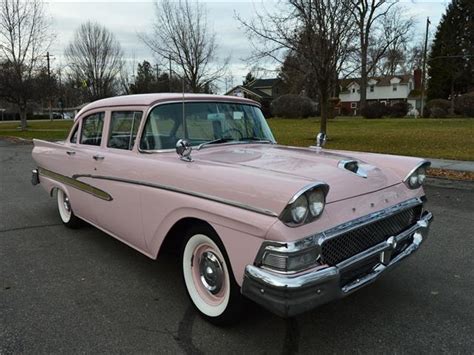 Ford Custom Miles Chalk Pink Door Sedan Cid For