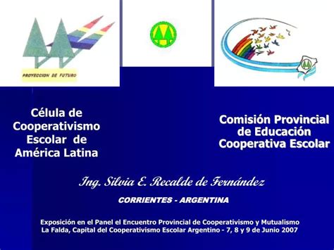 Ppt Comisi N Provincial De Educaci N Cooperativa Escolar Powerpoint