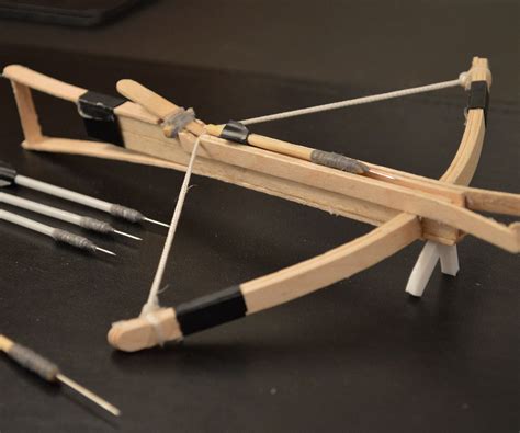 How To Make A Mini Crossbow Instructables